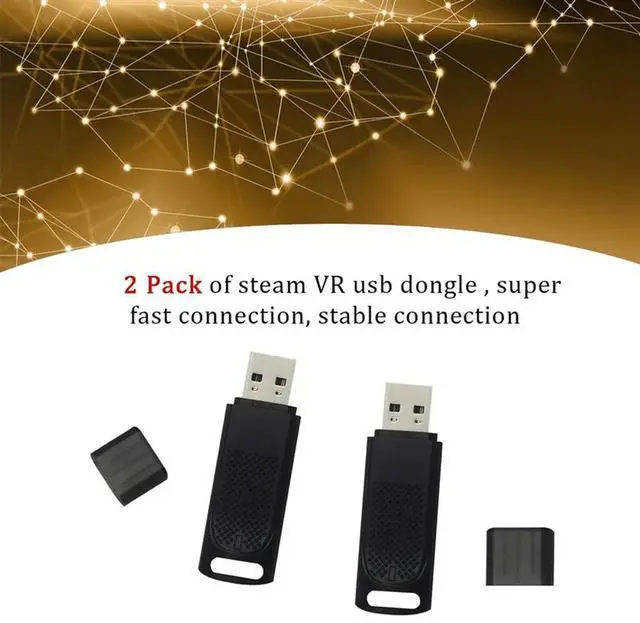 Alt view image 4 of 4 - 2 Pack For Steam VR USB Dongle Receiver For Valve Index Controller Plug And Play For HTC Vive Tracker VR Ink Pilot
