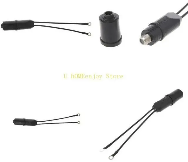 Alt view image 2 of 3 - 1PCS Antenna 300-75 Ohm Coaxial Cable Matching UHF/VHF/FM