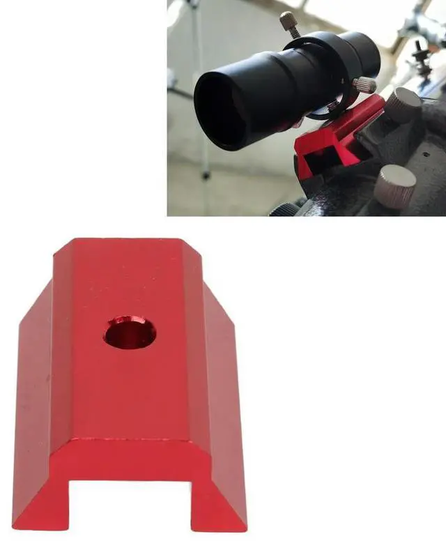 Alt view image 3 of 3 - 43mm 1.69 Inch Length Dovetail Rail Plate Dovetail Base with 1/4 Inch Thread for Telescope Finder Scope phone Base