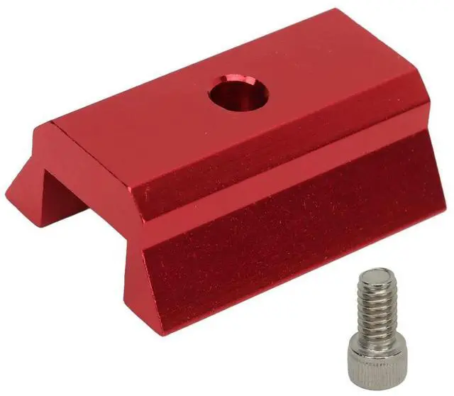 Alt view image 2 of 3 - 43mm 1.69 Inch Length Dovetail Rail Plate Dovetail Base with 1/4 Inch Thread for Telescope Finder Scope phone Base