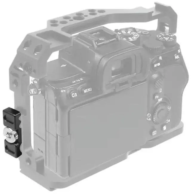 Alt view image 3 of 4 - Universal 1/4 Camera -Compatible Cable Clamp DSLR Wire Lock Clamp Photography Cable Clip For Monitor