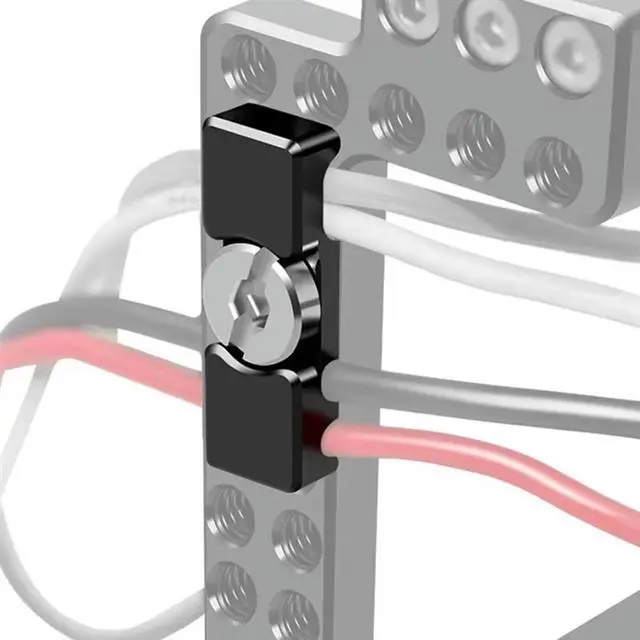 Alt view image 2 of 4 - Universal 1/4 Camera -Compatible Cable Clamp DSLR Wire Lock Clamp Photography Cable Clip For Monitor