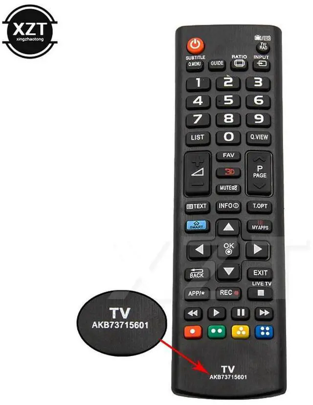 Main image of Universal TV Remote Control 433mhz Replacement For AKB73715601 55LA691V 55LA690V 55LA868V 55LA860V LCD LED Television