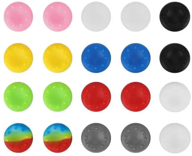 Main image of 20 Pcs Controller Accessories Joystick Antiskid Cap Case for PS2/PS3/XBox One/360 Joystick Grip