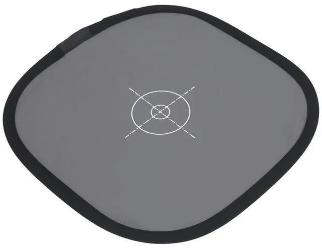 Alt view image 2 of 3 - Camera Focus Board 30CM 18% Exposure Gray Reflectance Reflector Double Sided Foldable with Carry Pouch White Balance Card