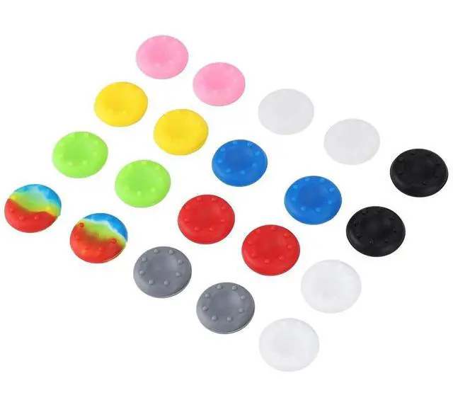 Alt view image 2 of 3 - 20 Pcs Controller Accessories Joystick Antiskid Cap Case for PS2/PS3/XBox One/360 Joystick Grip