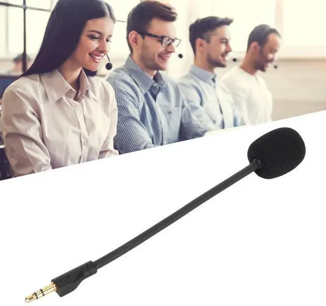 Alt view image 3 of 3 - Mic Replacement Mic Replacement 3.5mm Rotatable Gold Plated Plug Flexible Detachable Game Microphone for G PRO G PRO X