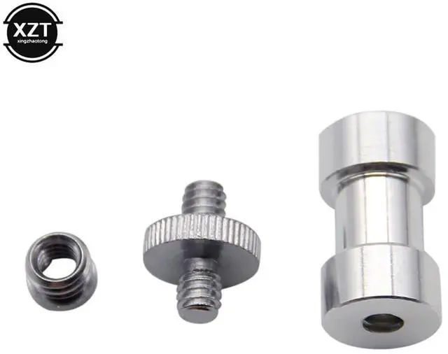 Main image of 1/4 to 3/8 Inch Screw Adapter Mount Converter for Flash Mount Camera Holder Light Umbrella Tripod Monopod Screw Adaptor