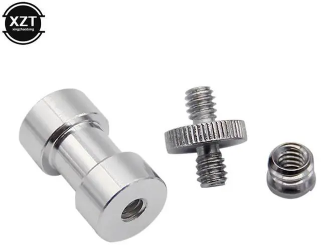 Alt view image 3 of 4 - 1/4 to 3/8 Inch Screw Adapter Mount Converter for Flash Mount Camera Holder Light Umbrella Tripod Monopod Screw Adaptor