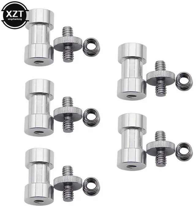 Alt view image 2 of 4 - 1/4 to 3/8 Inch Screw Adapter Mount Converter for Flash Mount Camera Holder Light Umbrella Tripod Monopod Screw Adaptor