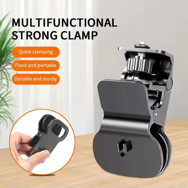 Main image of 1/4 Screw Mount Mini Fill Light Clip Portable Mobile Phone Computer Fill Light Fixed Camera Flash Holder Pl