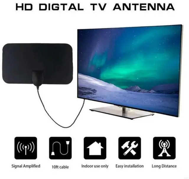 Main image of Antenna Digital 4K HDTV Antena Indoor Digital HDTV 1080P Amplifier