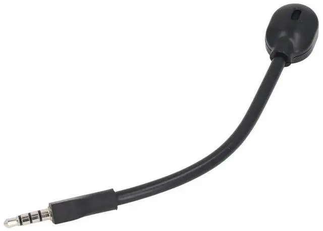 Alt view image 2 of 3 - Replacement Headphones Microphone High Sensitivity Noise Cancelling with 3.5mm Silver Plated Jack Detachable Game Boom hot