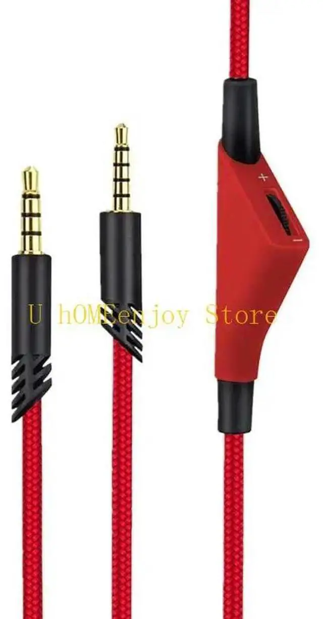 Alt view image 2 of 3 - Replaced Audio Earphone Cable with Volume Control Function for Astro A10 A40 A30 Headset Accessories