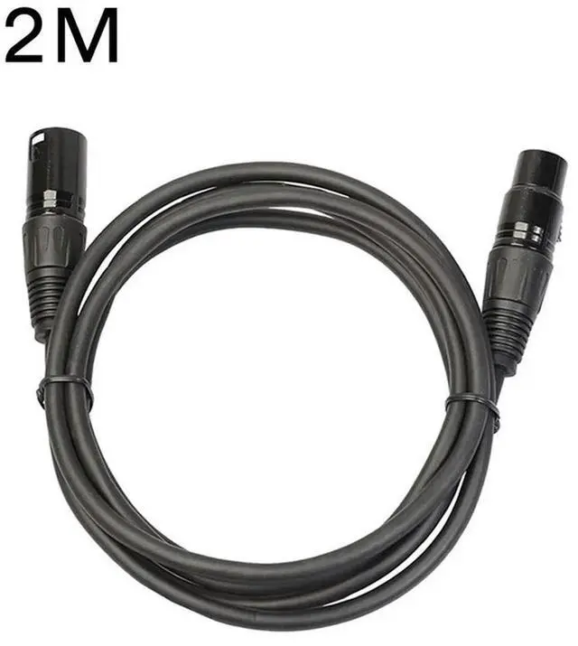 Alt view image 4 of 4 - XLR Audio Cable Karaoke Mic Sound Cannon Cable Male To Female XLR Cable XLR Extension Mikrofon Cable
