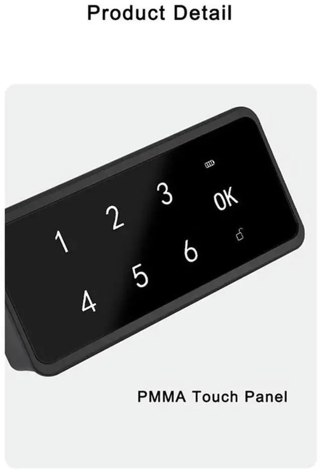 Main image of Electronic Induction Lock, Drawer Lock, Cabinet Door Lock, Password Lock, Fingerprint Lock, Cabinet Lock