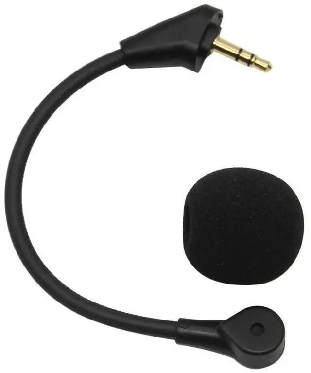 Alt view image 2 of 4 - Replacement Game Mic 3.5mm Microphone for HyperX Cloud Alpha S Cloud9 C9 Edition Gaming Headsets Headphones