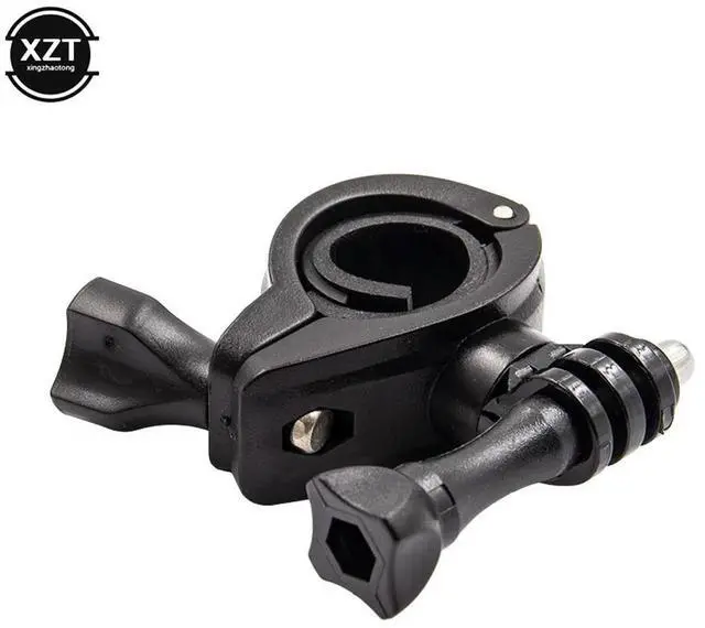 Alt view image 2 of 4 - For Gopro Hero Camera Bicycle Mount Bike Motorcycle Bracket Holder for Go Pro Hero 4 3+ 3 2 SJCAM Skeleton Frame Stand Clip