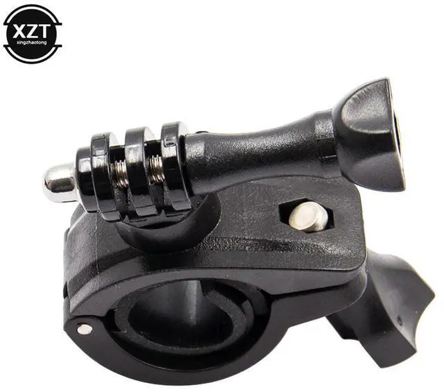 Alt view image 3 of 4 - For Gopro Hero Camera Bicycle Mount Bike Motorcycle Bracket Holder for Go Pro Hero 4 3+ 3 2 SJCAM Skeleton Frame Stand Clip