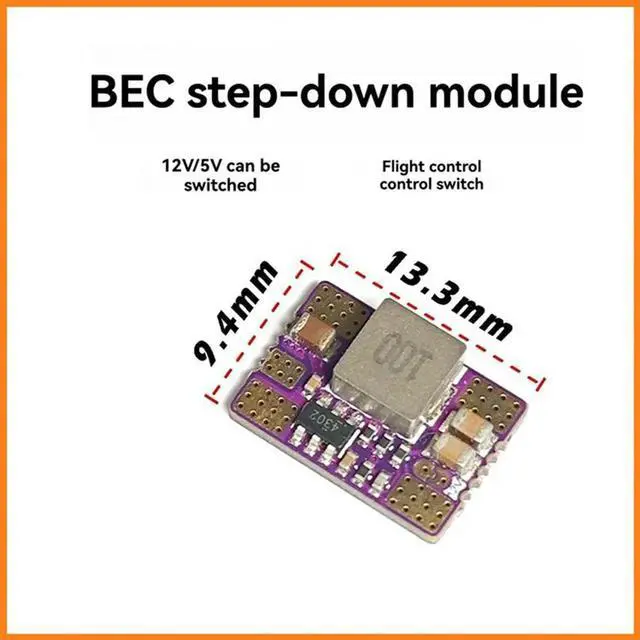 Alt view image 3 of 4 - Controlle BEC Step-Down Module 5V3A Or 12V2A Step-Down Regulator Module For RC FPV Racing Drone