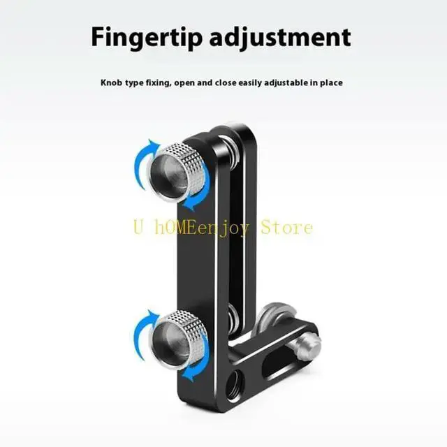 Alt view image 3 of 3 - Camera Cage 4-8mm Wire Cable Lock Prevents Disconnections During Live Streaming Fit 1/4Inch Threaded Mount