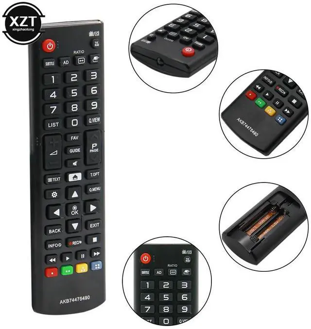 Alt view image 2 of 4 - Universal AKB74475490 IR Remote Control for 49LH520V 49LH541V 32LH530V 43LH510V 43LH513V 43LH541V 49LH513V 32LH513U TV