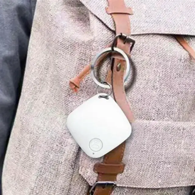 Alt view image 3 of 4 - Mini Bluetooth 5.0 Tracker Antilost Device Round Pet Kids Bag Wallet Tracking Finder Locator