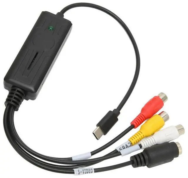 Alt view image 2 of 3 - Type C Sound Video Capture Card RCA to USB Converter Adapter for Vista XP for OS X for 10 8.1 8 7 Capture Card