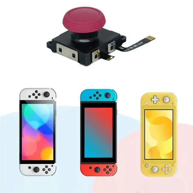 Alt view image 3 of 4 - Tunnel Magnetic Resistance Anti-Drift TMR Electromagnetic Joystick For Switch For Switch Lite For Switch OLED