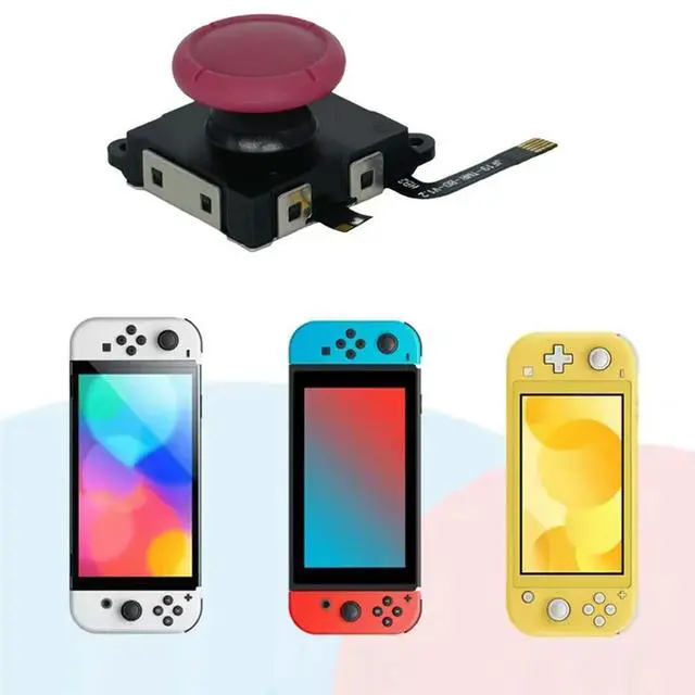 Alt view image 4 of 4 - Tunnel Magnetic Resistance Joystick For Switch/Lite OLED For Joycon Anti-Drift TMR Electromagnetic Joystick For NS
