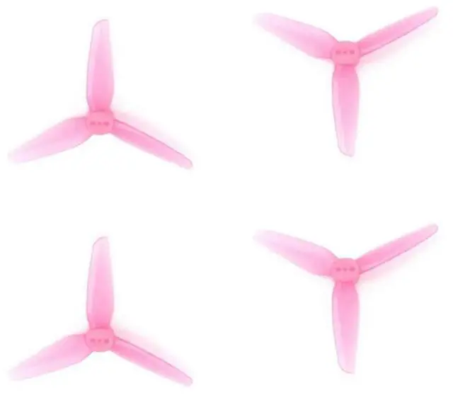 Alt view image 2 of 4 - T3X1.8X3-1.5MM Propeller 3-Blade PC Prop For 3-Inch RC Plane FPV Drone DIY Accessory