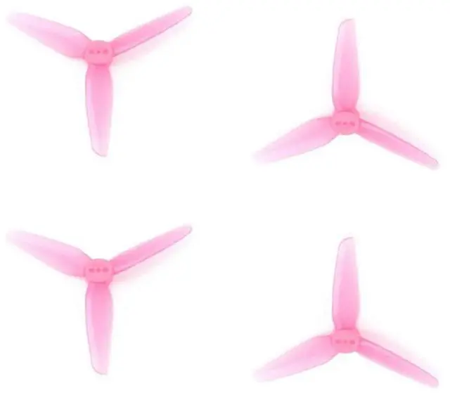 Main image of T3X1.8X3-1.5MM Propeller 3-Blade PC Prop For 3-Inch RC Plane FPV Drone DIY Accessory