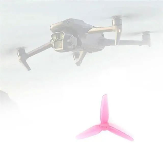 Alt view image 4 of 4 - T3X1.8X3-1.5MM Propeller 3-Blade PC Prop For 3-Inch RC Plane FPV Drone DIY Accessory