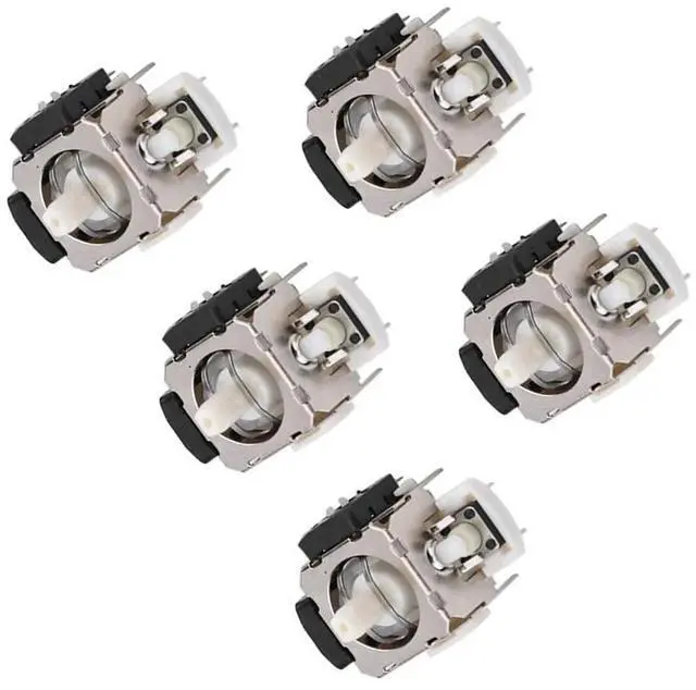 Alt view image 2 of 3 - 5 Pcs Analog Stick 3D Joystick Replacement for Xbox 360 Wireless Controller  Controller Joystick Replacement