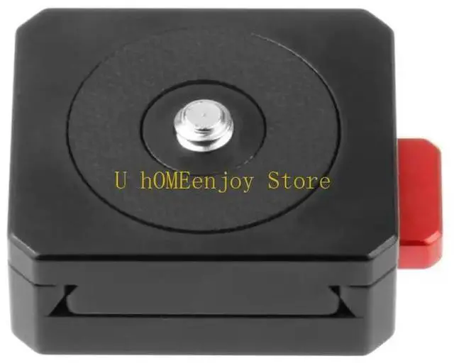 Alt view image 2 of 3 - V Lock Assembly Portable Quick Release Plate with Wrench 1/4"-20 Thread Hole