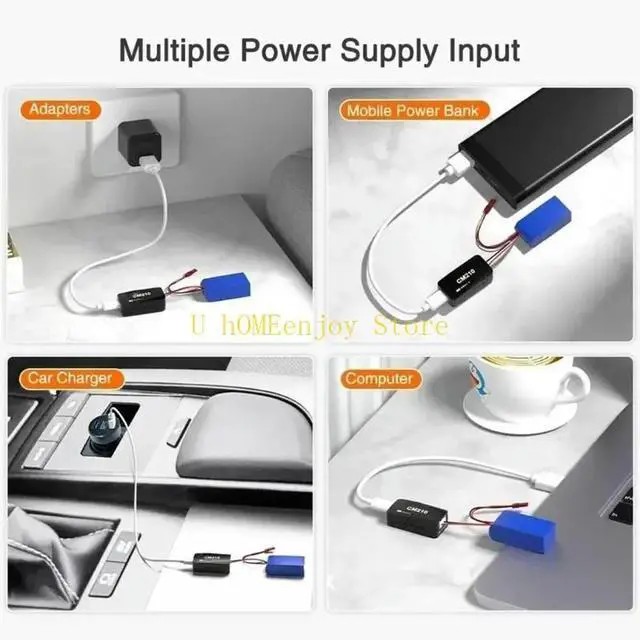 Alt view image 2 of 3 - 7.4V 2S Lipos With USB Type C Rapid 1.5A Charging And Safety Protections For Drones Models