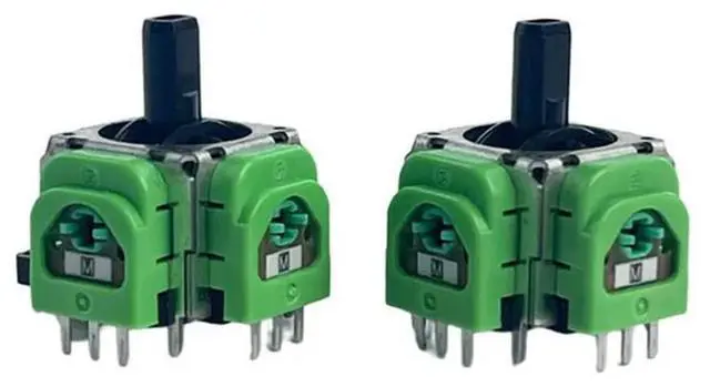 Alt view image 2 of 4 - For PS5 Gamepad TMR Electromagnetic IC Joystick 10Pcs For PS5 Controller Replacement 3D Analog Stick Sensors