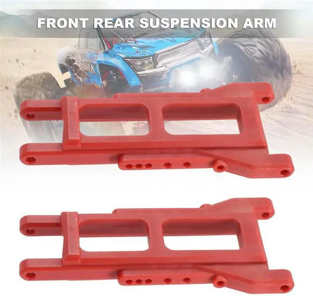 Alt view image 2 of 4 - 2Pcs Nylon Front Rear Suspension Arm For 1/10 Traxxas Slash Rustler 4X4 VXL HQ727 Remo RC Car Upgrade Parts