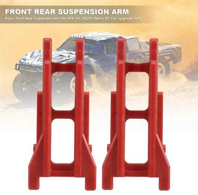 Alt view image 3 of 4 - 2Pcs Nylon Front Rear Suspension Arm For 1/10 Traxxas Slash Rustler 4X4 VXL HQ727 Remo RC Car Upgrade Parts