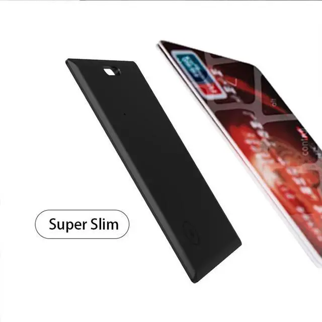 Alt view image 4 of 4 - Wallet Tracker Card Wireless Rechargeable Anti-lost Card Location Tracking Tag Works with Find My App Item Finder