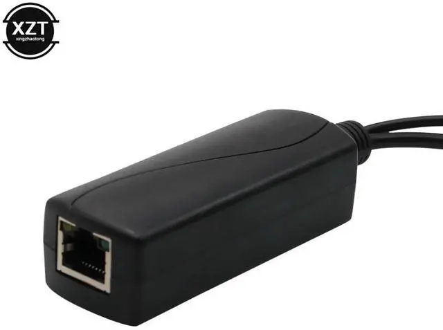 Alt view image 3 of 4 - Micro USB POE Splitter 6KV Anti-interference Power Over Ethernet 48V To 5V 3A 12W Active Adapter USB Plug for Raspberry Pi CCTV