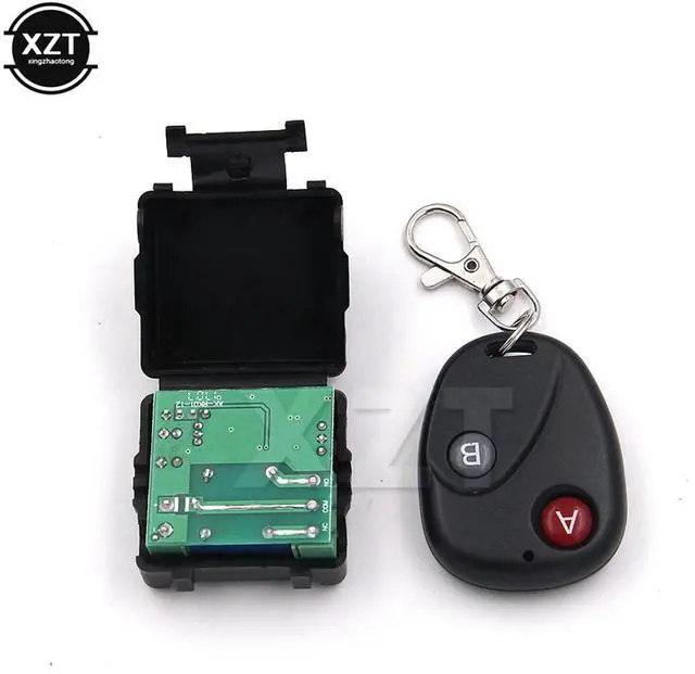 Alt view image 4 of 4 - 1pcs Hot Sale Wireless Universal Remote Control DC 12V Button RF switch system 433MHz Telecomando Transmitter Receiver