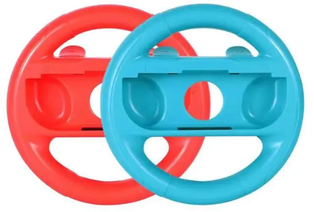 Main image of Steering Wheel Controller Grip 2Pcs For Nintendo Switch OLED Gamepad Holder Left & Right For Joycon Controller