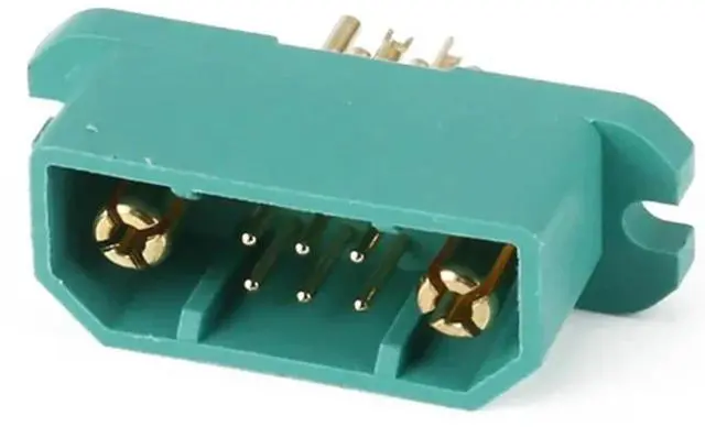 Alt view image 3 of 4 - 4X VTOL MPX Connector 9+2 With Power Male Female Portable Dual Power Fixed Wing Quick Release Plug For RC UAV Aircraft