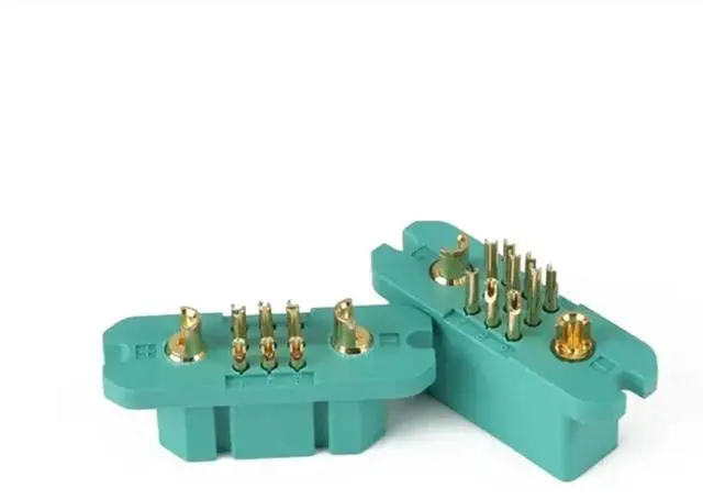 Alt view image 4 of 4 - 4X VTOL MPX Connector 9+2 With Power Male Female Portable Dual Power Fixed Wing Quick Release Plug For RC UAV Aircraft