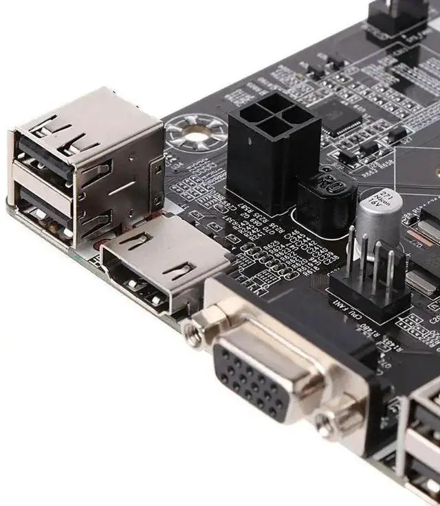 Alt view image 3 of 3 - B75-1155 BTC Mining Motherboard for 1155 Dual DDR3 DIMM for ETH