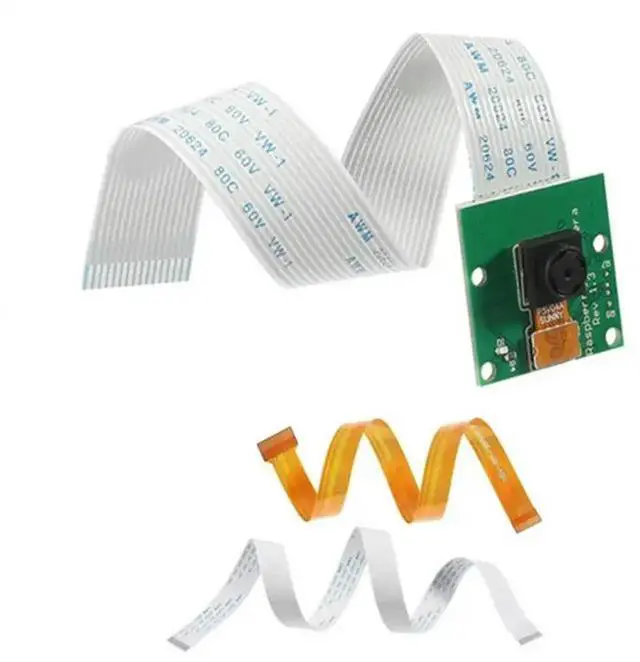 Main image of For Raspberry For Pi Compatible 5MP 1080P Camera Module Featuring OV5647 Sensor For Pi 2, 3 3B+ , 4, Zero W Video Output