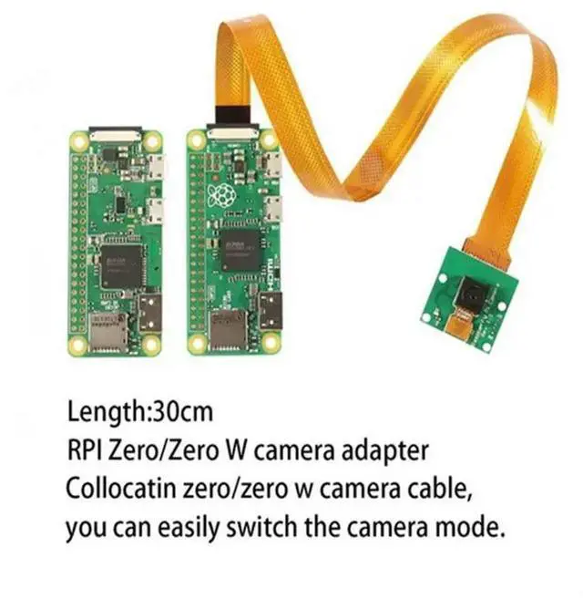 Alt view image 4 of 4 - For Raspberry For Pi Compatible 5MP 1080P Camera Module Featuring OV5647 Sensor For Pi 2, 3 3B+ , 4, Zero W Video Output