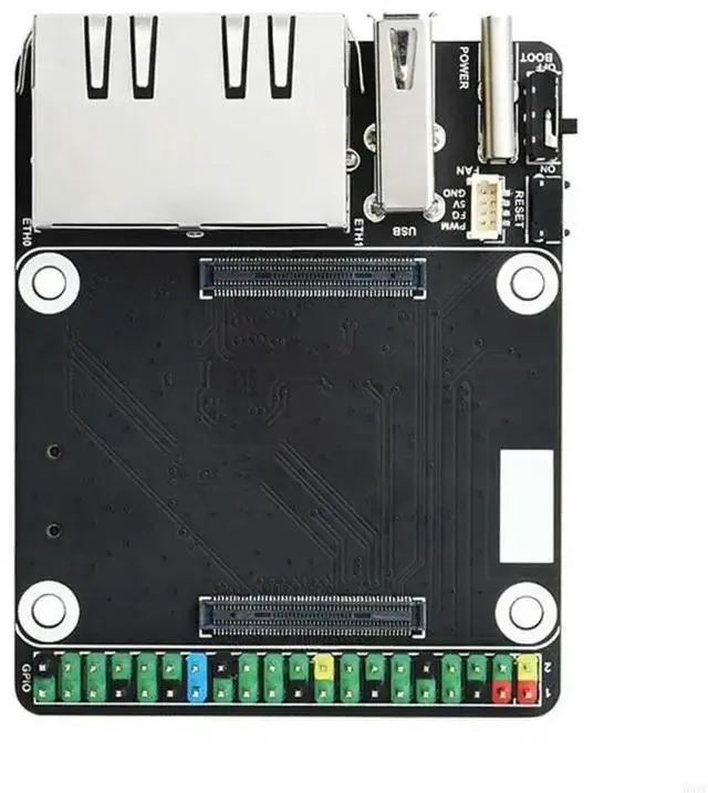 Alt view image 2 of 3 - CM4 Expansion Panels 40Pin GPIO Mini Basic Board Compute Module Board for RaspberryPi Computer Module4