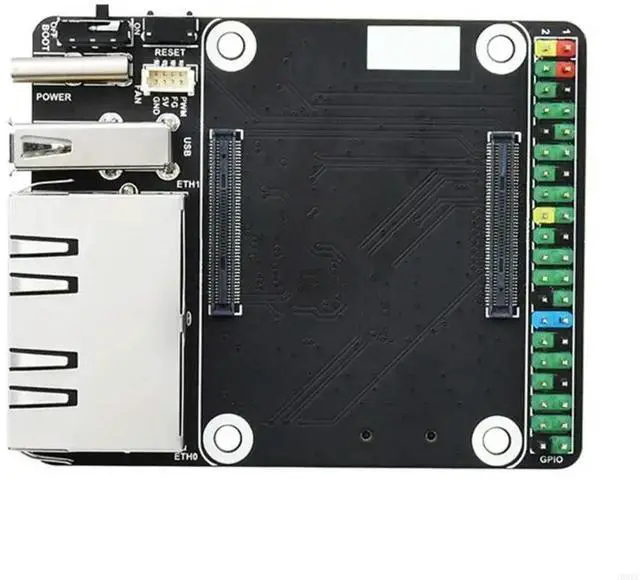 Alt view image 3 of 3 - CM4 Expansion Panels 40Pin GPIO Mini Basic Board Compute Module Board for RaspberryPi Computer Module4